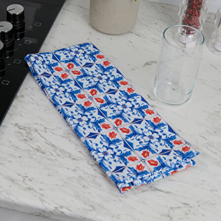 Soft Bunt Mutfak Havlusu - Mavi - 40x66 cm