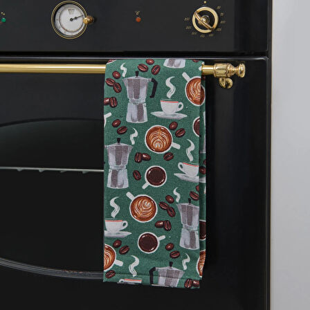 Soft Dapur Mutfak Havlusu - Yeşil - 40x66 cm