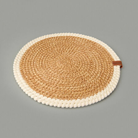 Soft Ruby Amerikan Servis - Bej - 33x33 cm