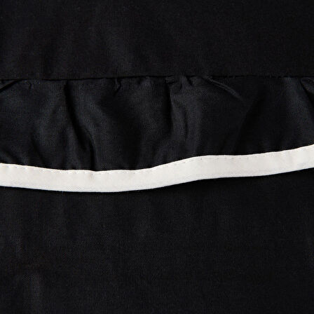 Soft Noirelle Çift Kişilik Nevresim Takımı - Siyah