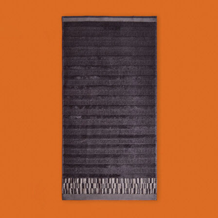 Soft Sun Madness Juana Saç Havlusu - Gri - 50x90 cm