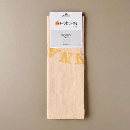 Soft Good Day Kurulama Bezi - Sarı - 40x60 cm