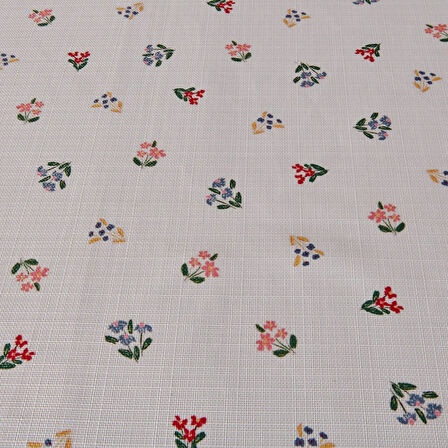 Soft Granny Summer Edin Masa Örtüsü - Ekru - 145x220 cm