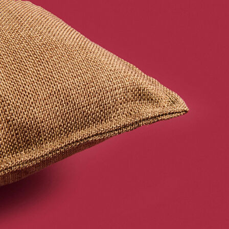 Soft Palm Breeze Haris Kırlent - Kahverengi - 45x45 cm