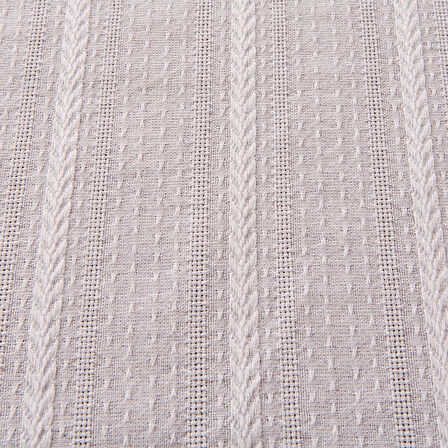 Soft Granny Runner - Beyaz - 40x135 cm