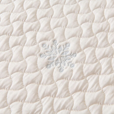 Soft Fitted Çift Kişilik Serinletici Alez - Beyaz - 160x200 cm