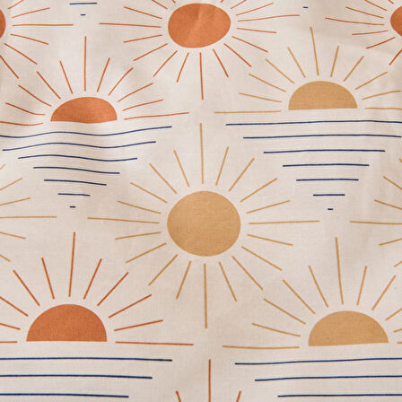 Soft Soleil Çift Kişilik Nevresim Takımı - Bej