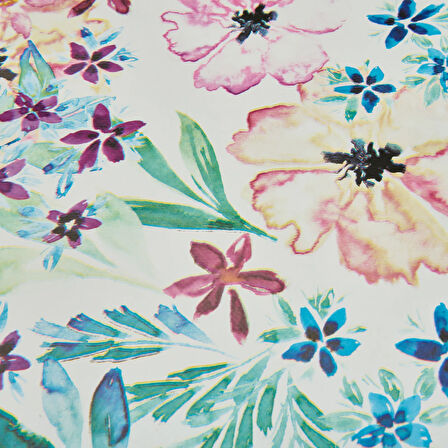 Soft Flower Pvc Masa Örtüsü - 140x200 cm