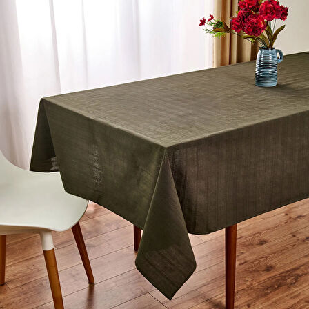 Soft Breeze Masa Örtüsü - Haki - 140x200 cm