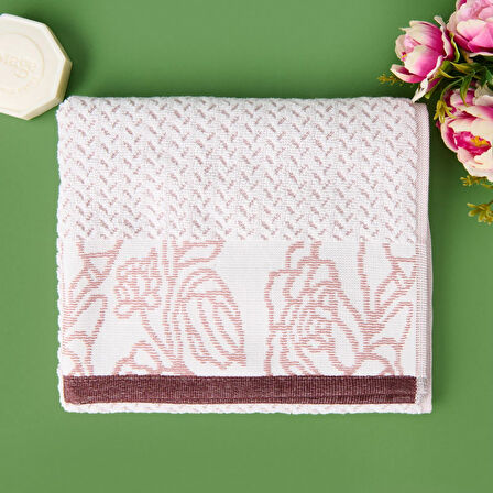 Soft Noble Yüz Havlusu - Gülkurusu - 50x90 cm