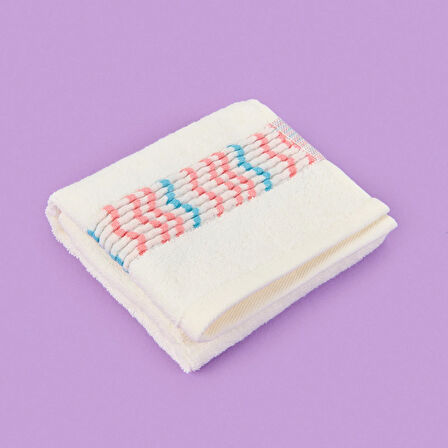 Soft Fiona El Havlusu - Beyaz - 30x40 cm