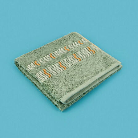 Soft Fiona Yüz Havlusu - Yeşil - 50x70 cm