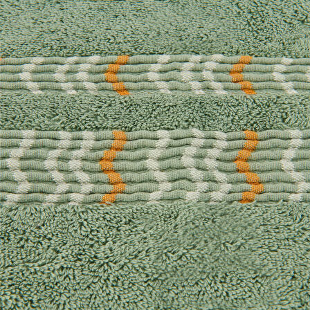 Soft Fiona Yüz Havlusu - Yeşil - 50x70 cm