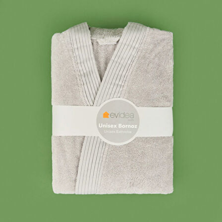 Soft Kadife Banyo Havlusu - Ekru - 70x140 cm