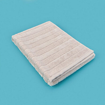 Soft Kadife Yüz Havlusu - Gri - 50x100 cm