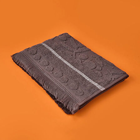 Soft Zeleno Yüz Havlusu - Antrasit - 50x70 cm