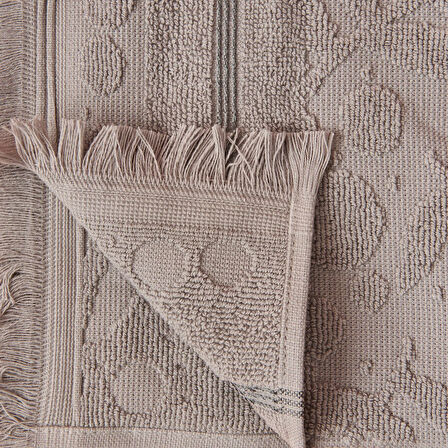 Soft Zeleno Yüz Havlusu - Gri - 50x70 cm