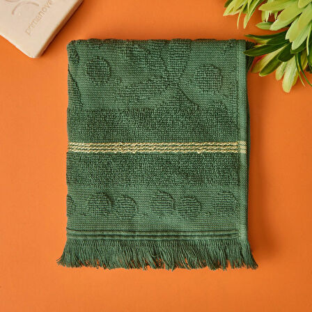 Soft Zeleno El Havlusu - Yeşil - 30x50 cm