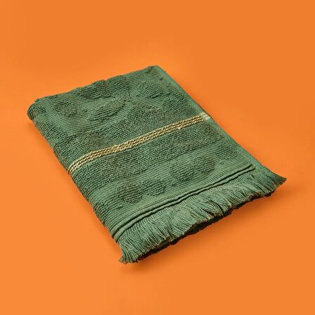 Soft Zeleno El Havlusu - Yeşil - 30x50 cm