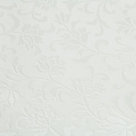 Soft Lunaria Pvc Masa Örtüsü - Beyaz - 140x200 cm