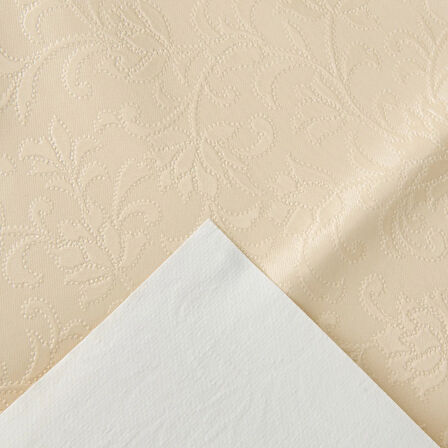 Soft Lunaria Pvc Masa Örtüsü - Ekru - 140x200 cm