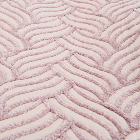 Store Elenora Çift Kişilik 3 Parça Yatak Örtüsü Seti - Pembe