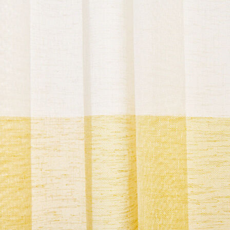 Soft Bej Yoğunluklu Fon Perde - Renkli / Bej - 140x270 cm