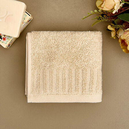 Soft Patte El Havlusu - Krem - 30x50 cm