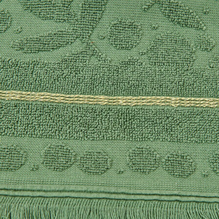 Soft Zeleno Yüz Havlusu - Yeşil - 50x70 cm