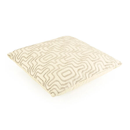 Soft Hugis Kırlent - Bej - 43x43 cm