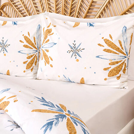 Soft Daisy Tek Kişilik Nevresim Takımı - Renkli