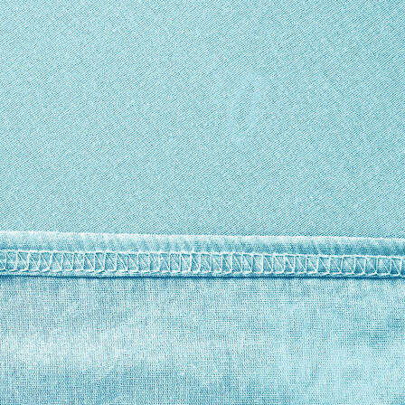 Soft Çift Kişilik Lastikli Çarşaf - Mavi - 160x200 cm