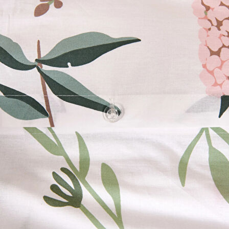 Soft Parlin Çift Kişilik Nevresim Takımı - Renkli