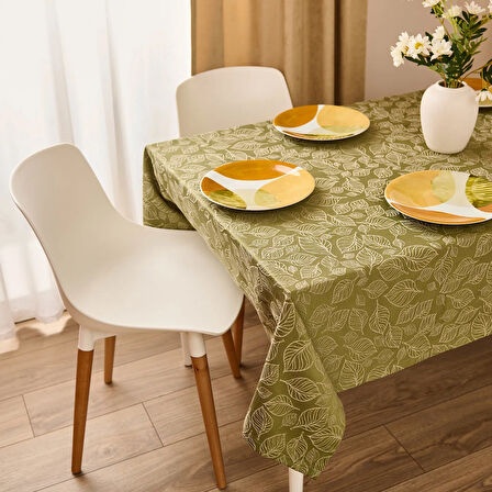 Soft Folia Masa Örtüsü - Yeşil - 140x200 cm