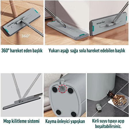 Aqua Jet Temizlik Seti - Gri