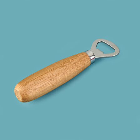 Akasya Kulplu Açacak - Kahverengi - 15 cm