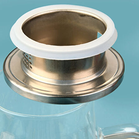 Kesik Cam Sürahi - Şeffaf - 1,8 lt