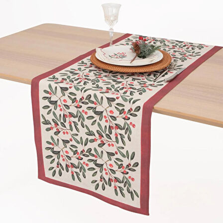 Soft Kokina Runner - Ekru - 45x140 cm