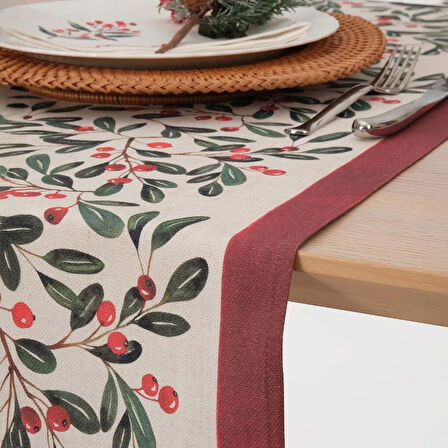 Soft Kokina Runner - Ekru - 45x140 cm