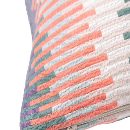 Soft Blank Kırlent - Renkli - 35x55 cm