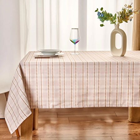 Soft Flos Masa Örtüsü - Ekru - 140x220 cm