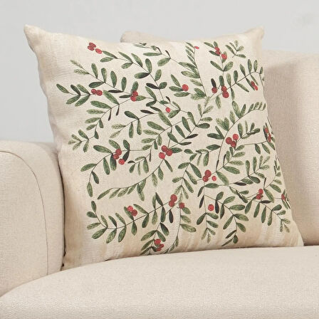 Soft Kokina Kırlent - Bej - 50x50 cm