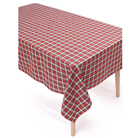 Soft Ekose Masa Örtüsü - Renkli - 145x250 cm