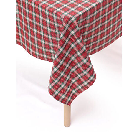 Soft Ekose Masa Örtüsü - Renkli - 145x250 cm