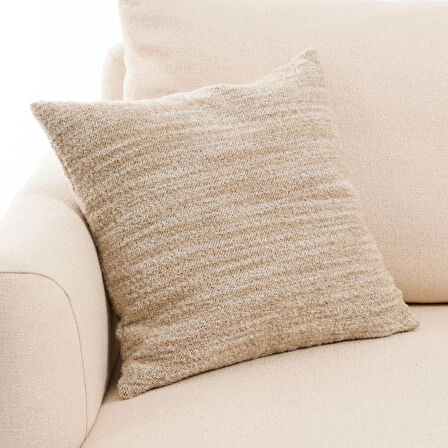 Soft Nema Kırlent - Bej - 43x43 cm