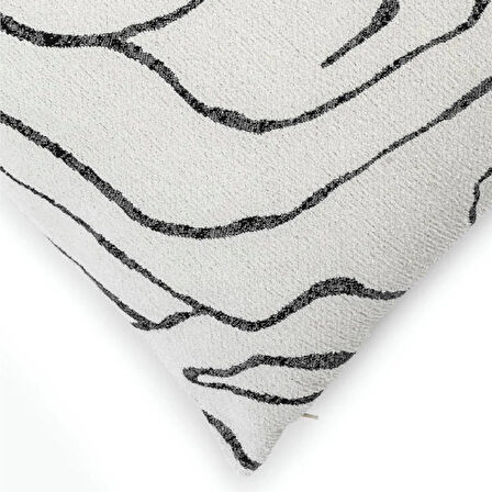 Soft Wella Kırlent - Ekru - 50x50 cm