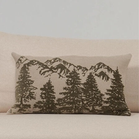 Soft Multi Kırlent - Bej - 40x60 cm