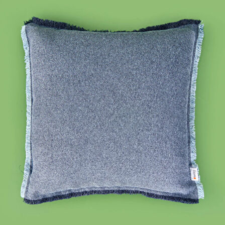 Soft Plaid Kırlent - Mavi - 45x45 cm