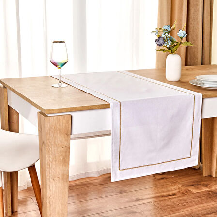 Soft Stripe Runner - Ekru - 45x150 cm