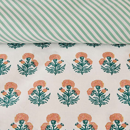 Soft Franky Çift Kişilik Nevresim Takımı - Beyaz